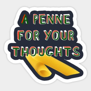 Pasta Joke Sticker